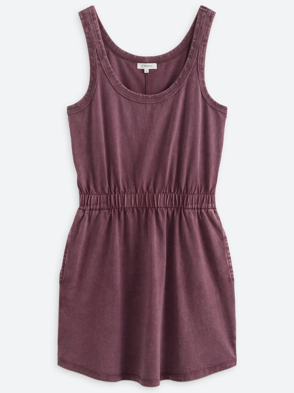 NWT (size XS) Z SUPPLY
Keegan Jersey Denim Mini Dress - Picture 4 of 9